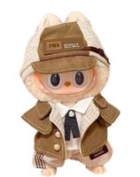 Labubu ensemble 3 pièces brun NEUF sans peluche
