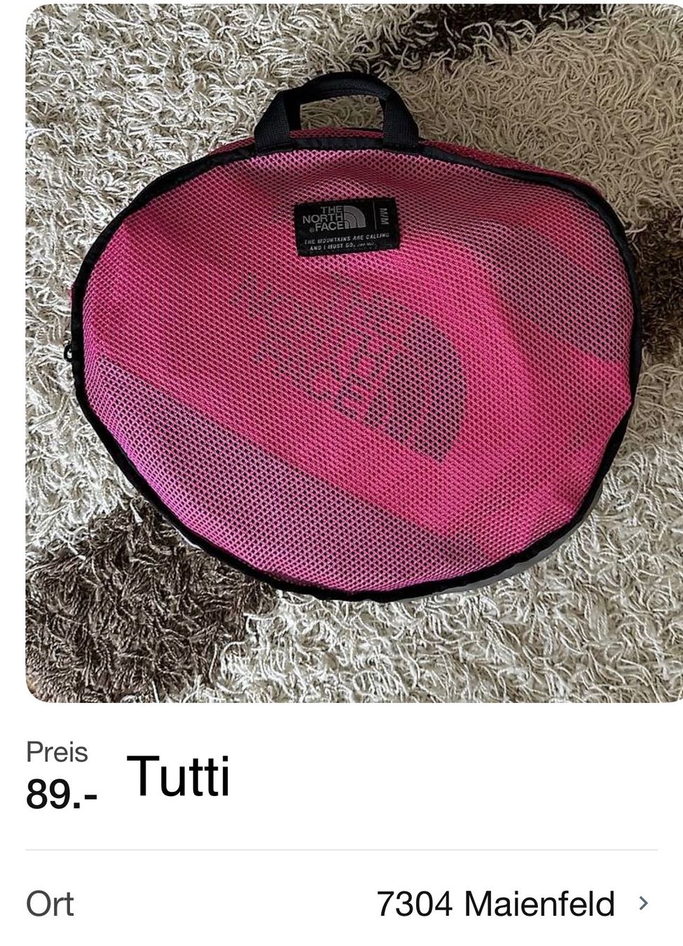 North Face Borse: North Face duffel G M – Nuovo (secondo la descrizione) da Maienfeld venduto da tobeyl2020