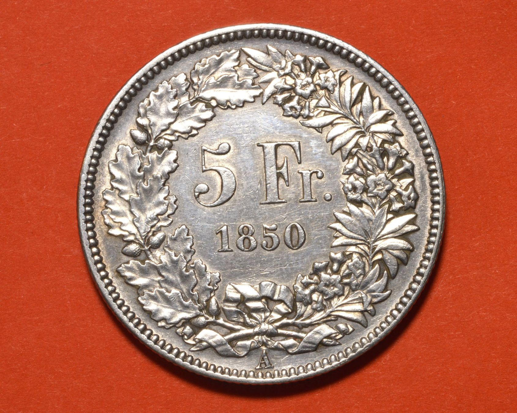 Tutti le monete: 5 Franken 1850 – Usato da Oberglatt ZH venduto da dil_85sh 3