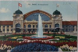 BASEL - Bundesbahnhof - 1911
