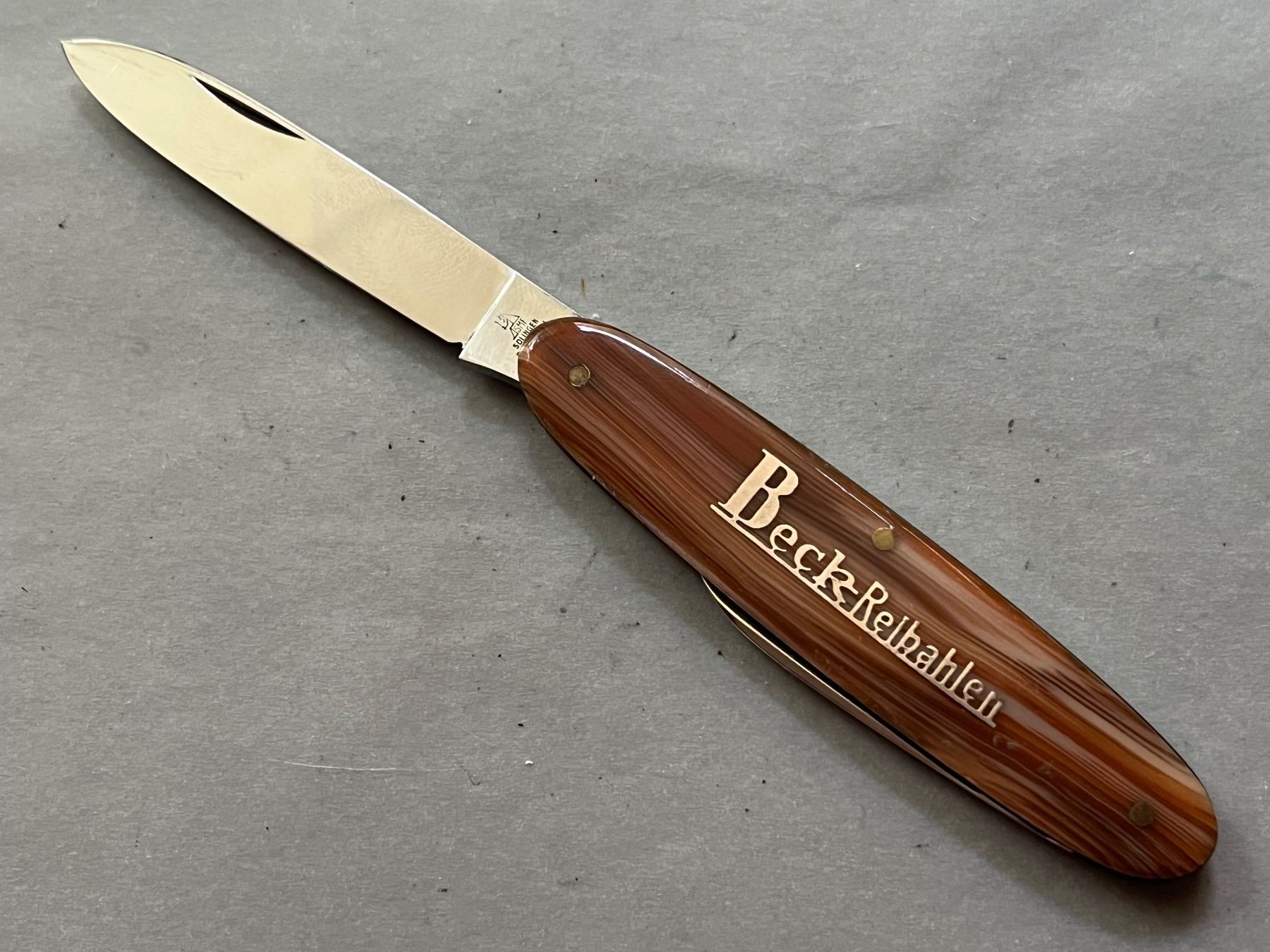 Solingen Taschenmesser: Sackmesser SMF Solingen 82 mm – Gebraucht aus Zürich von FV.vintage 2