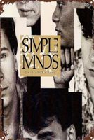 Simple Minds Blechschild Metal Rock Band