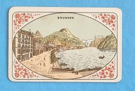 Brunnen - alte Ansicht vom Quai