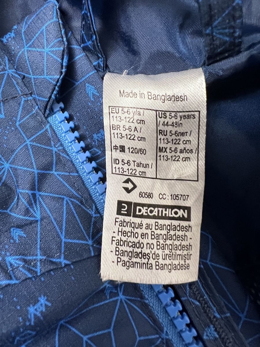 Decathlon Giacche & Cappotti: Coole Jacke Gr. 113 - 120 cm – Usato da Gipf-Oberfrick venduto da Sonne010203 3