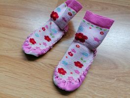 Socken-Lederfinkli Sohlenlänge ca. 16.5cm
