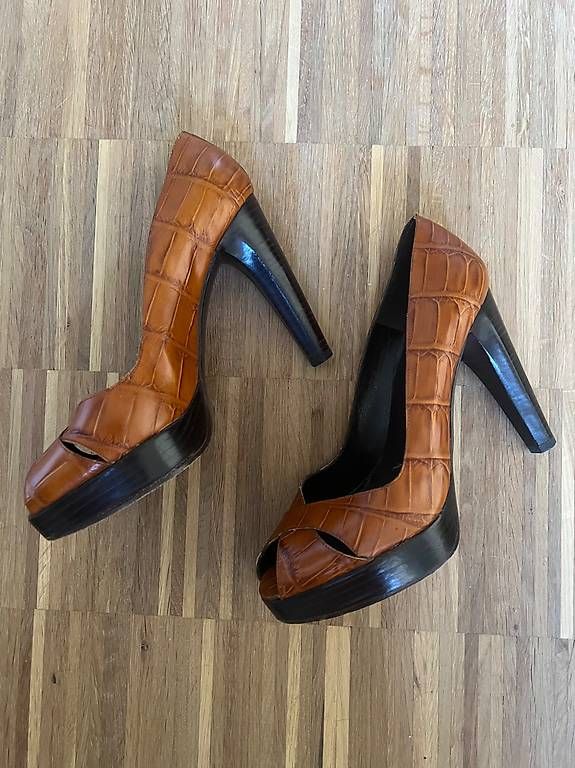 Damenschuhe: Stuart Weizmann Peeptoes 38 – Gebraucht aus Zürich von Samoo01 2