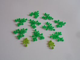 LEGO - DIVERSE - HELL - GRÜNE - BLÄTTER