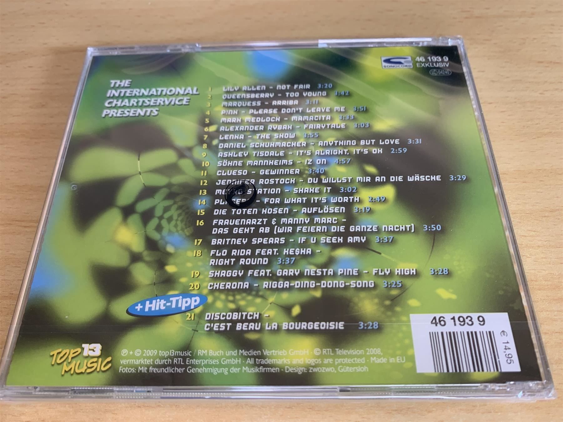 CD: Various Artists -  Chartboxx 5.2009 – Nuovo e nell'imballaggio originale da Rikon im Tösstal venduto da Alpenmutz 1