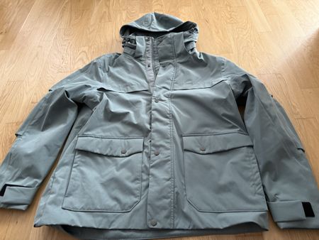 Herren Jacke grau Grösse L neuwertig 