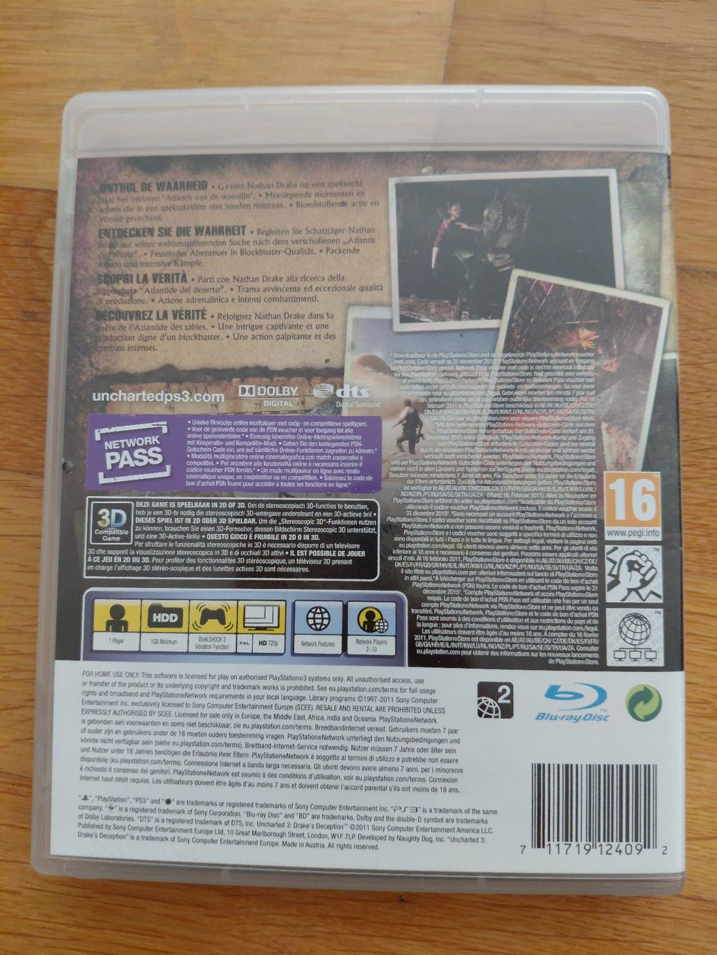 Sony Jeux: Uncharted 3 Drakes Deception PS3 – D'occasion à Oberwil BL par Petermib 3