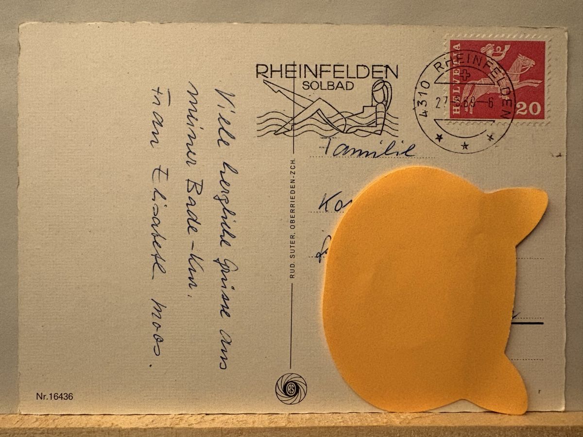 Cartoline postali: AK von Rheinfelden – Usato da Rümlang venduto da Kartenpost1 1
