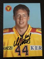 Signierte Eishockey Karte Wüest Matthias Kloten Flyers 44 Nr