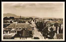 AK Aarau, Ortsansicht aus der Vogelschau