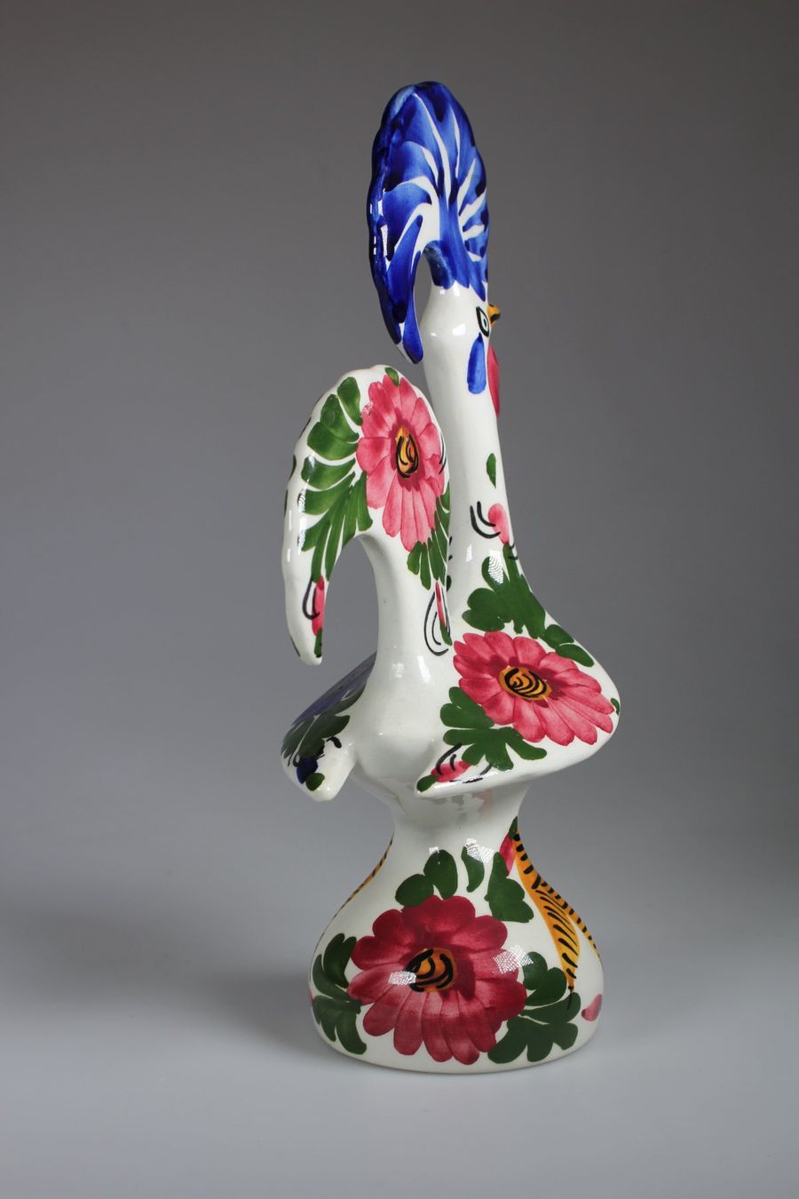 Figuren: Handbemalter Keramik Hahn – Gebraucht aus Basel von IRMAundFRED 2
