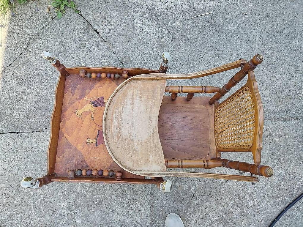 Chaises hautes: Kindersitz aus Holz – D'occasion à Solothurn par luk_7cj5 3