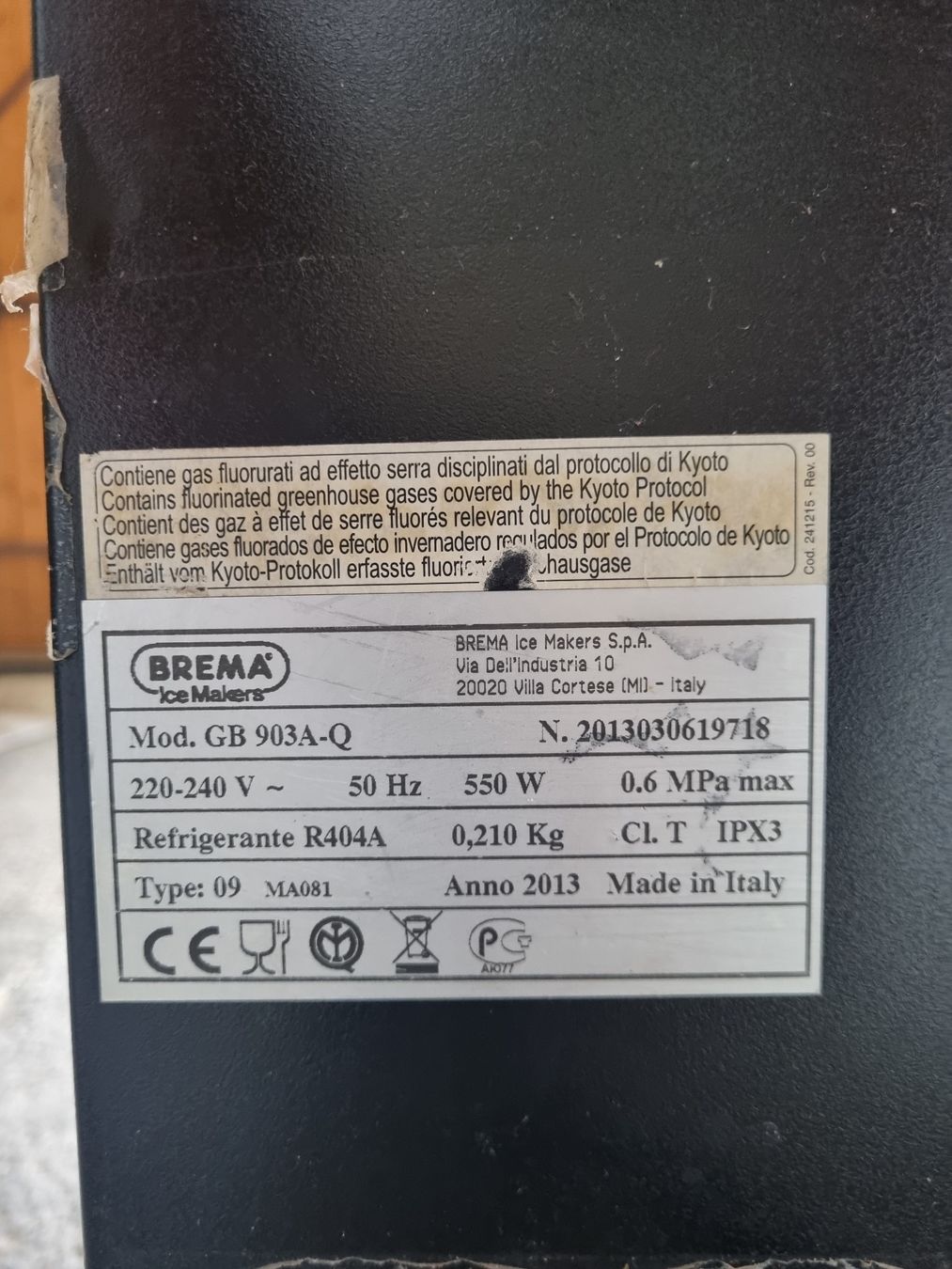 Elettrodomestici da cucina: Brema GB 903A-Q Flockeneismaschine – Usato da Zumikon venduto da tal_6r5l 2