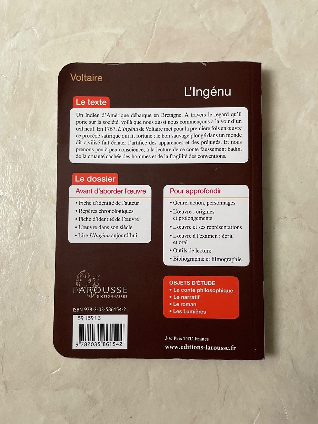 Libri: l’Ingénu, Voltaire – Usato da Uetikon am See venduto da m1384 1