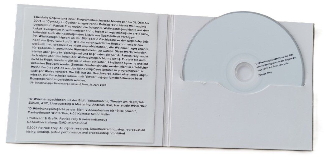 Audiolibri: Die Weihnachtsgeschichte erzählt von Patrick Frey (CD) – Usato da Wilen b. Wollerau venduto da morethanmusic 1