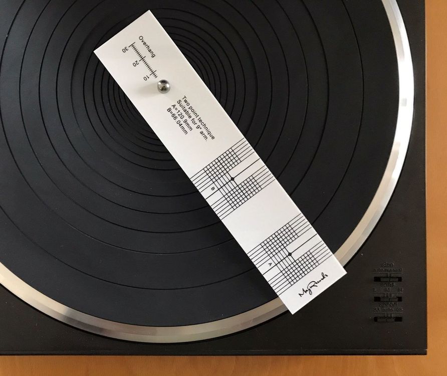 Phono Cartridge Alignment Protractor Kaufen auf Ricardo