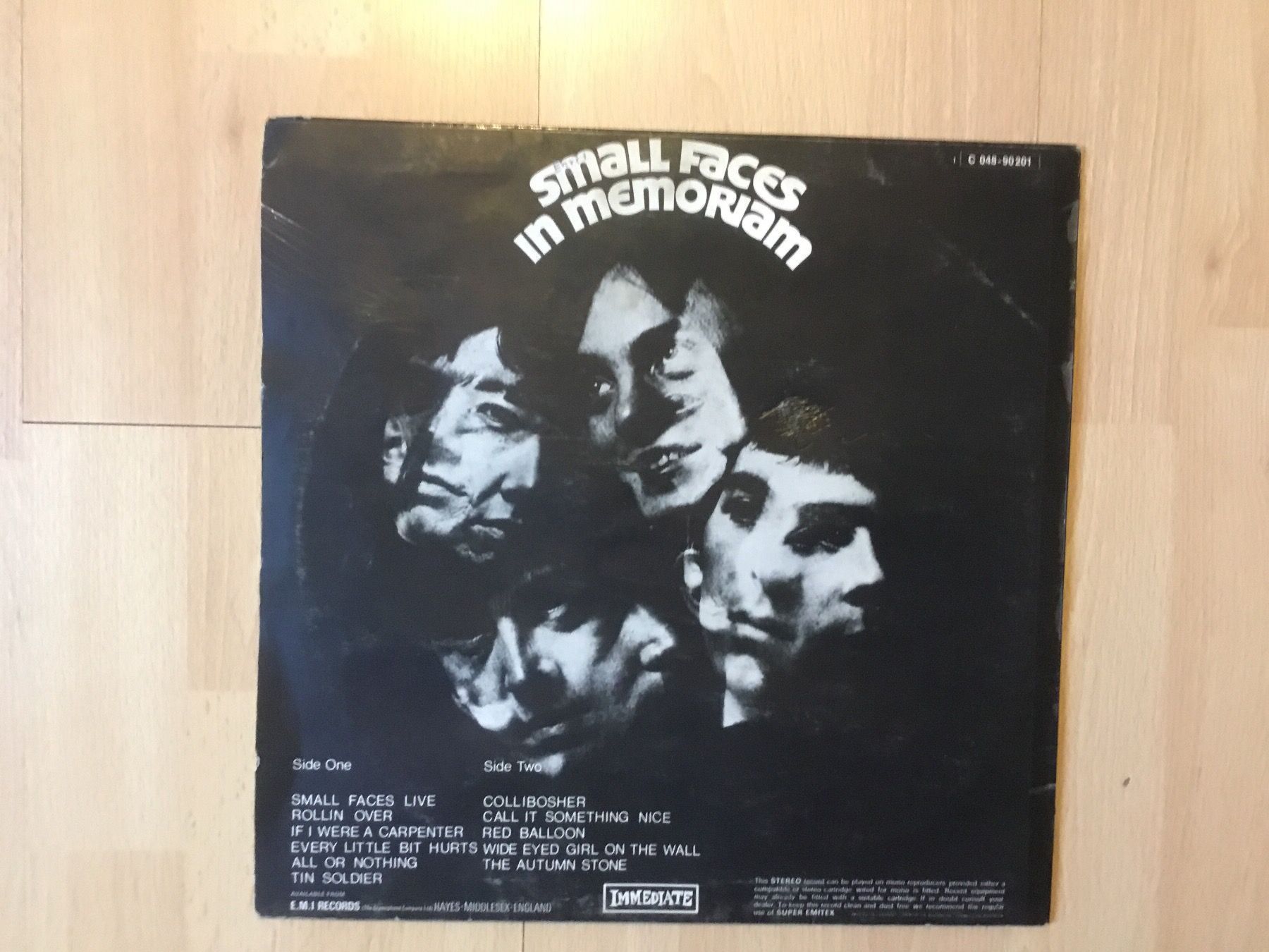 Dischi in vinile: Small faces / In memorian – Usato da Kreuzlingen venduto da Schuggerman 1