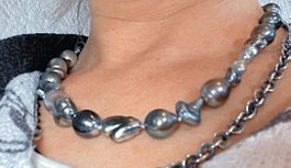 Traumhaftes & einmaliges Tahitiperlencollier
