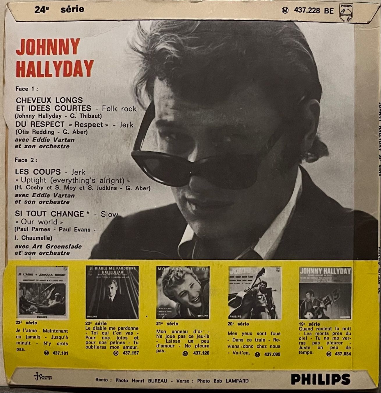 Schallplatten: JOHNNY - CHEVEUX LONGS ET IDEES COURTES – Gebraucht aus Bussigny von vinyl-pas-cher 1