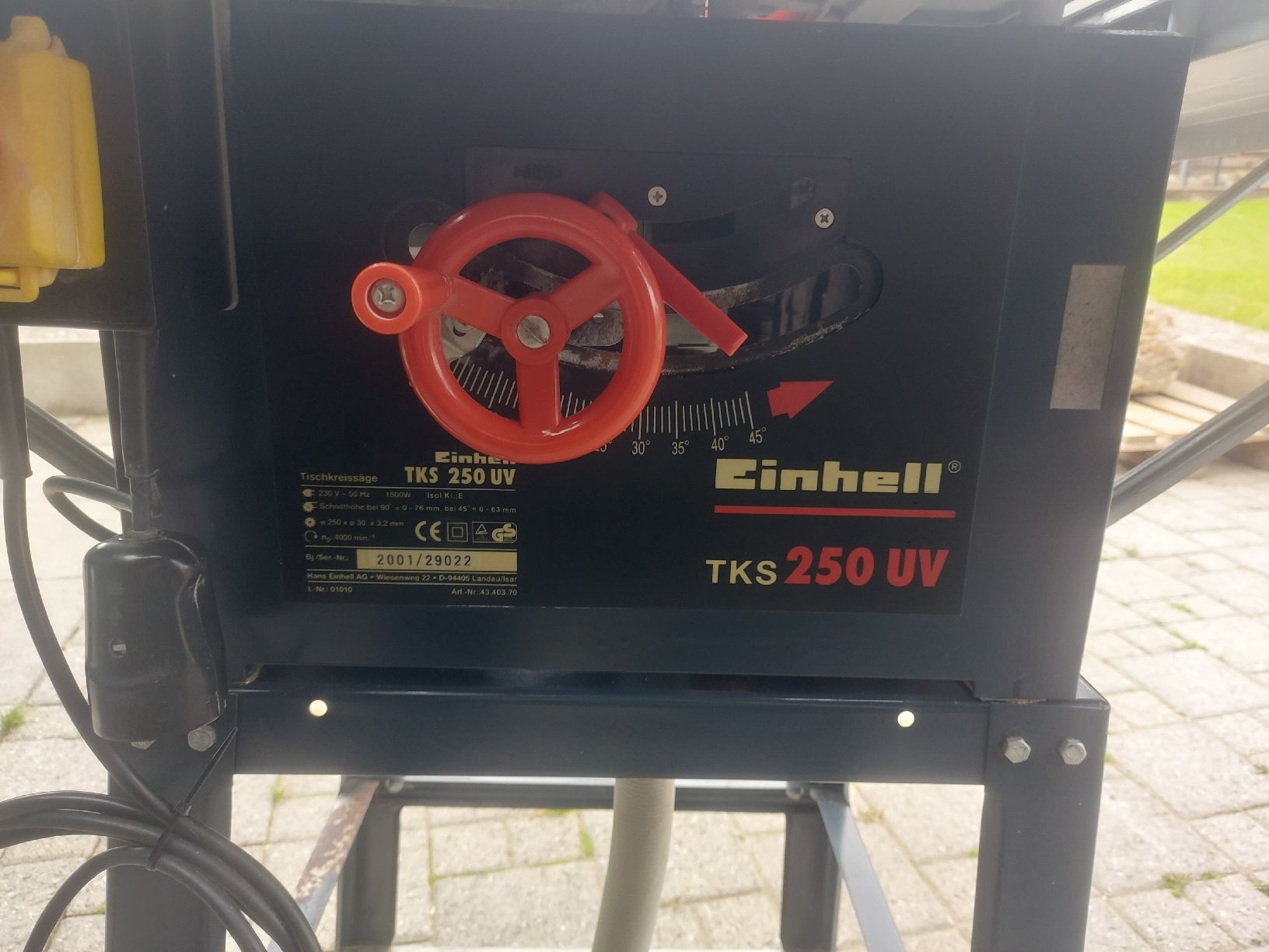 Einhell Tutte le macchine: Eine Tischkreissäge Einhell – Usato da Trubschachen venduto da Toefflibueb91 1