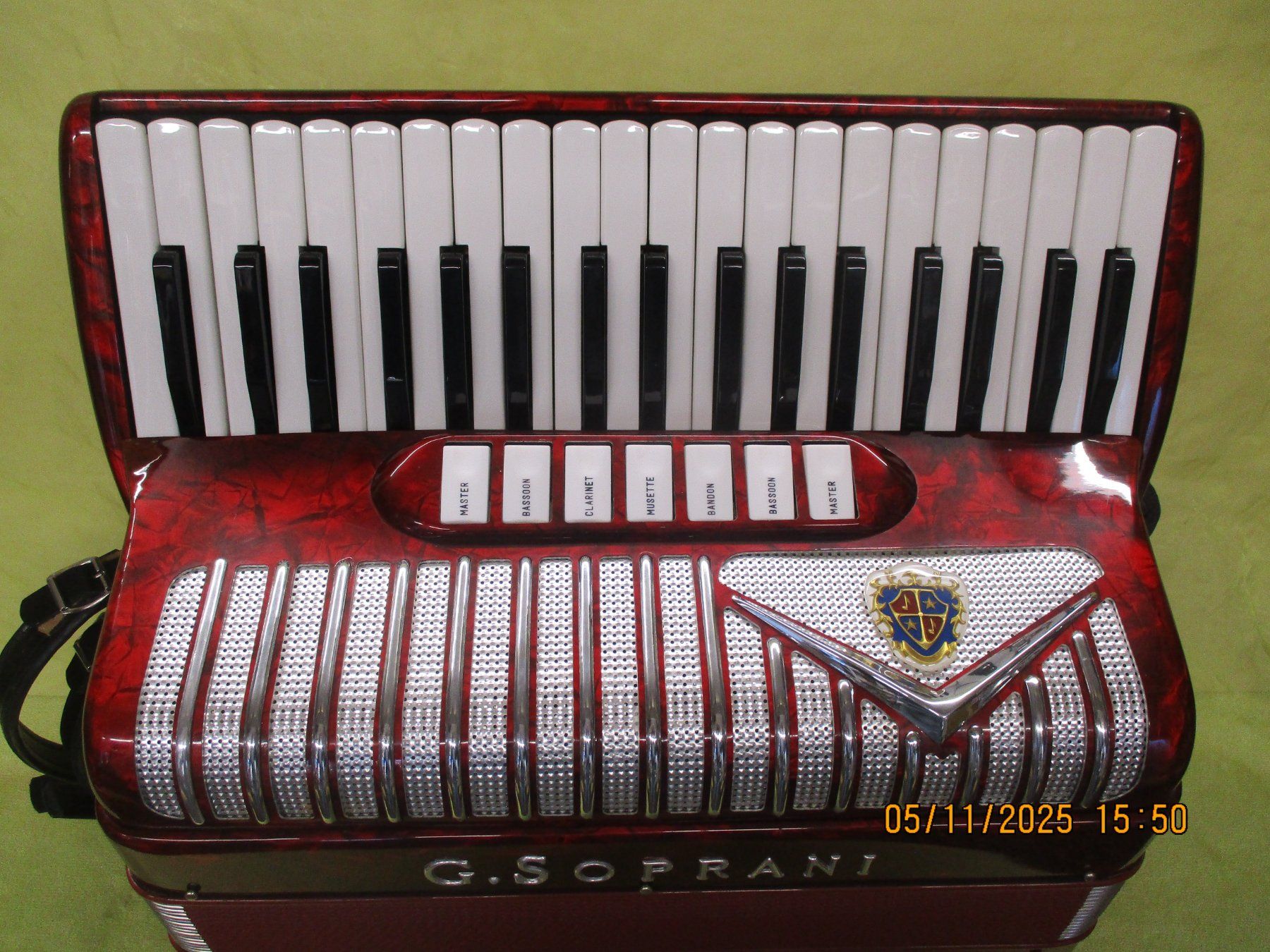 Strumenti musicali: Akkordeon Giovanni Soprani – Usato da Jegenstorf venduto da Oktavio 1