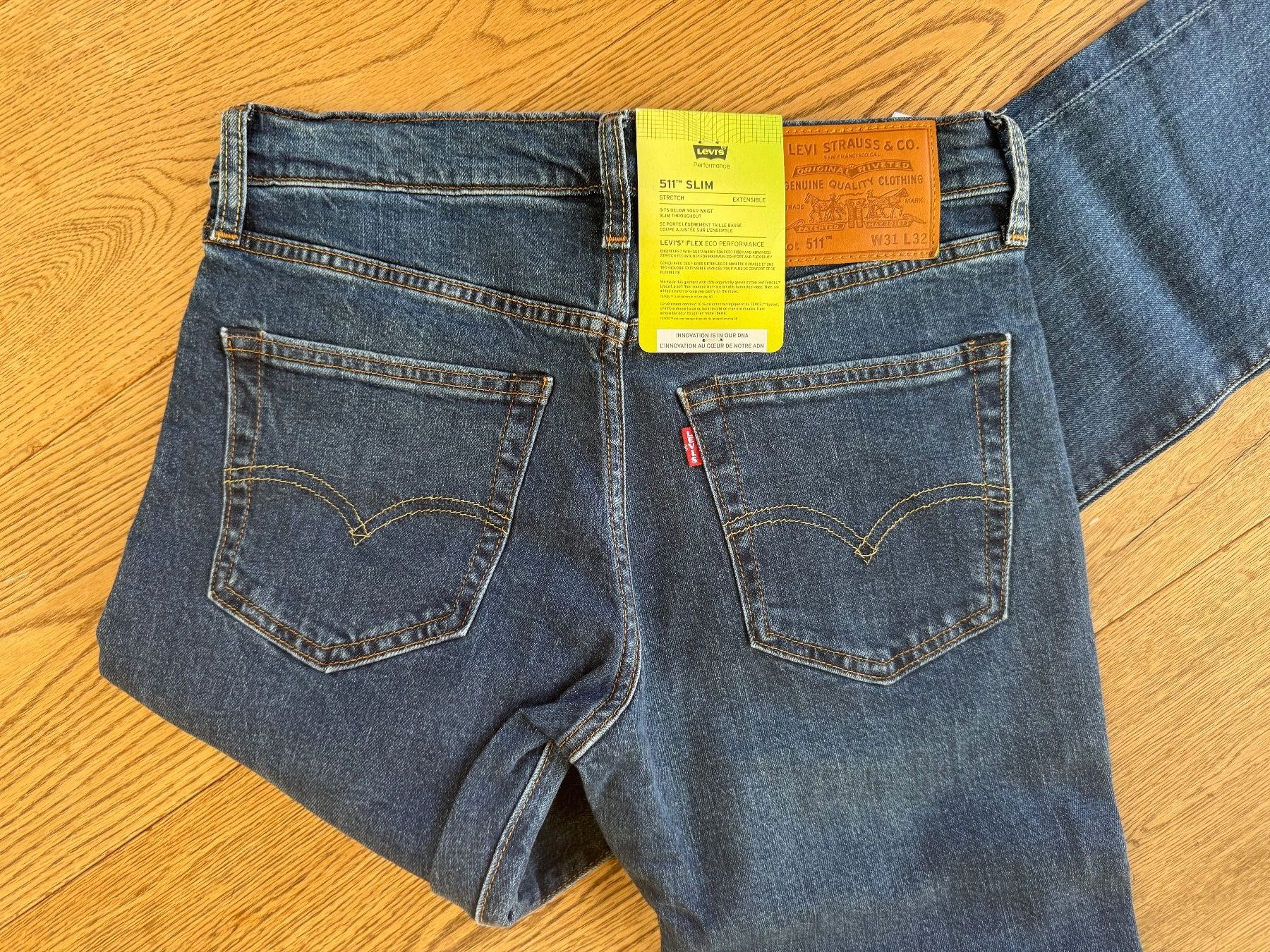 Jeans: Jeans, Levis 511 slim **NEU**  31/32 – Usato da Stettfurt venduto da outlet72 3