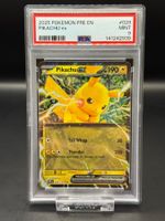 2025 PIKACHU EX *** PRISMATIC EVOLUTIONS *** PSA 9