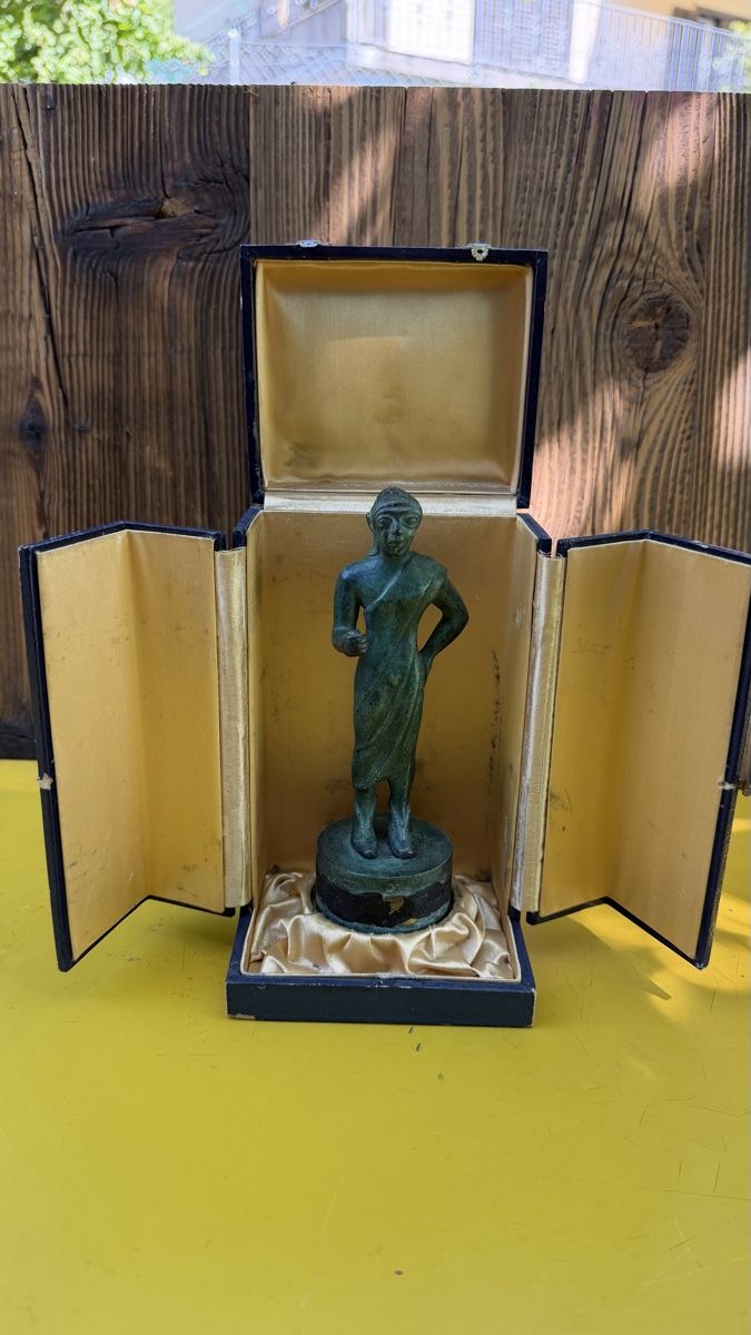 Skulpturen & Statuen: Bronzestatuette etruskisch – Gebraucht aus Riedholz von Frettchen63