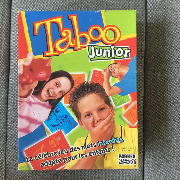 Jeu Taboo junior