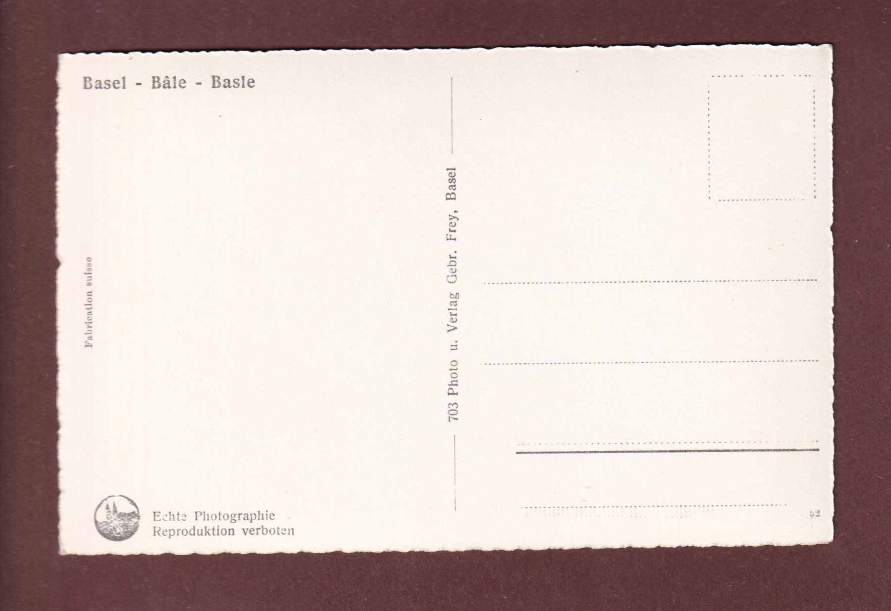 Cartoline postali: BASEL - 4 Bilder – Usato da Pully venduto da nicecards-shop 1
