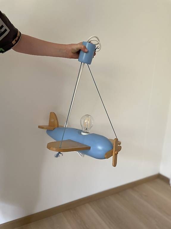 Lampade: Flugzeuglampe fürs Kinderzimmer – Usato da Obfelden venduto da Miriam033