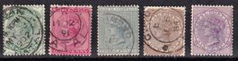 Natal, Mi 44*49 ohne Mi 47 ⊙, KW € 3.50