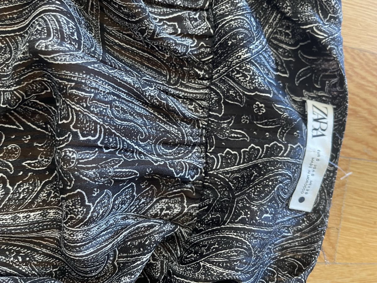 Kleider: Kleid Maxikleid Boho Wickeloptik Gr. S 36 schwarz gemustert – Gebraucht aus Rüschlikon von Lajniii 6