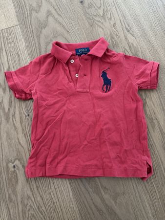 Rotes Polo Shirt Ralph Lauren, Gr. 92, Top Zustand!