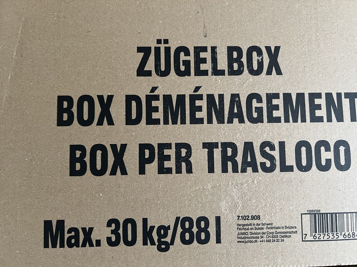 Cartons: Zügelkartons – D'occasion à Winterthur par la_panna 3