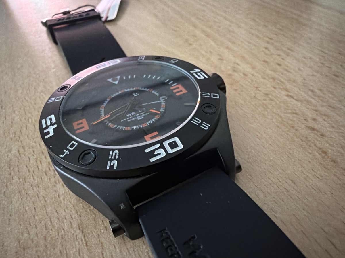 Orologi: WEIDE Herren Uhr schwarz neu mit Etikett – Nuovo e nell'imballaggio originale da Unterkulm venduto da Onefrog 7