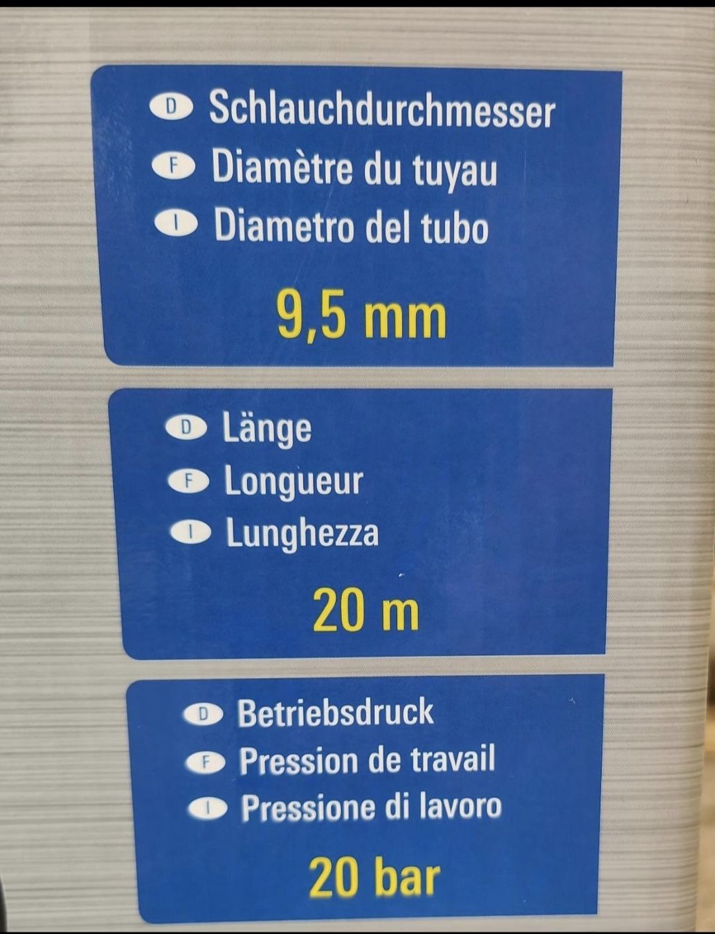 Tuyaux & tubes: Luftschlauchroller 20 Meter – Neuf avec emballage d'origine à Ettiswil par hauruck01 1