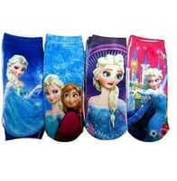 Set mit 4 Paar Socken Elsa 2-10 Jahre alt