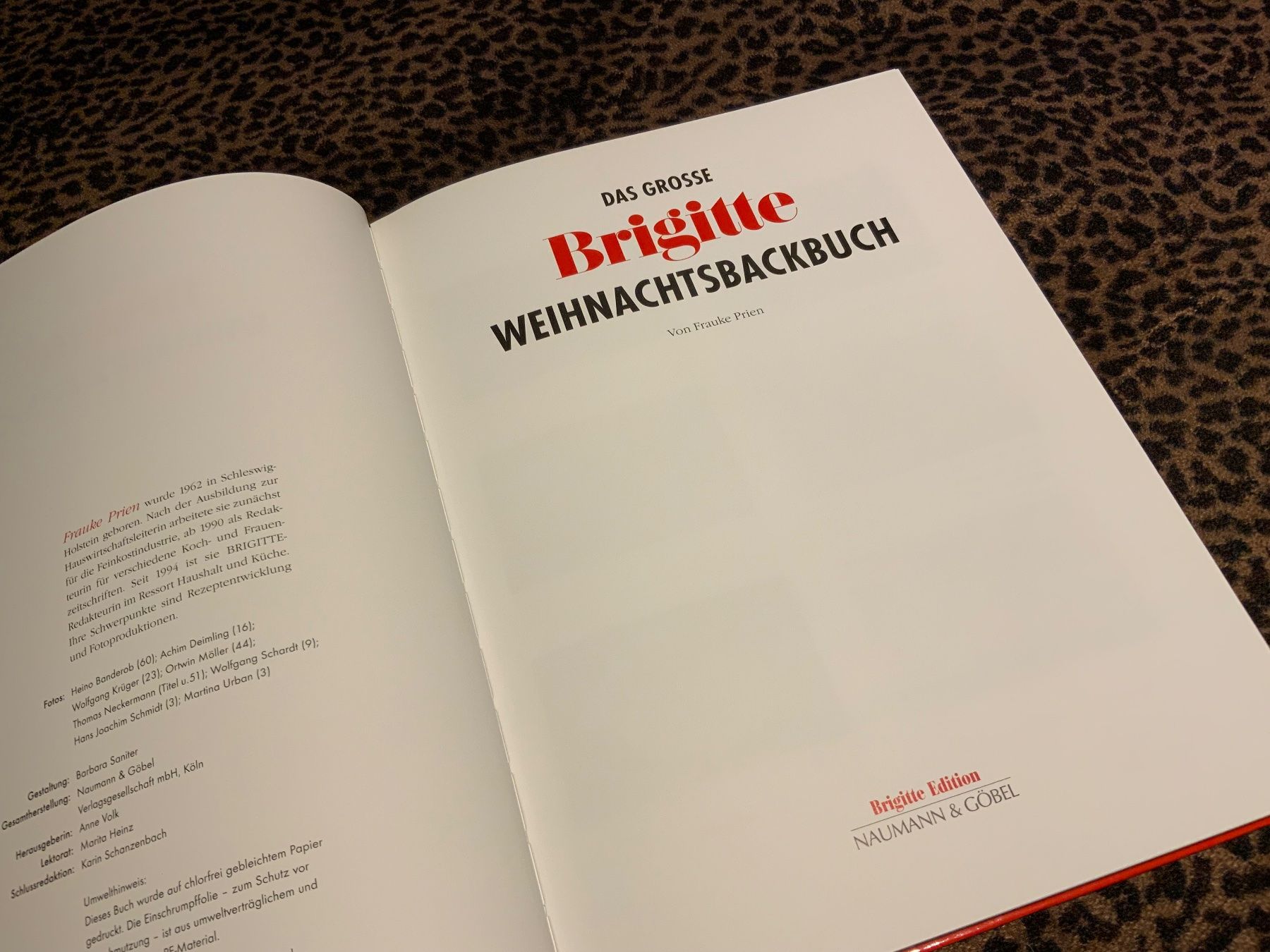 Libri: Das grosse Brigitte Weihnachtsbackbuch – Nuovo (secondo la descrizione) da Kreuzlingen venduto da son_8cwm 7
