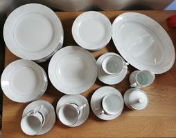 China Pearl "Annie" Geschirrservice, komplett für 8 Personen