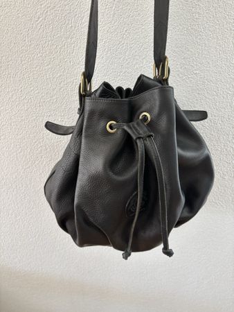 Bojola Hobo Bag – Leder, schwarz