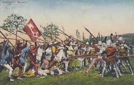 Sempach   LU  -   Schlacht bei Sempach am 09. Juli 1386
