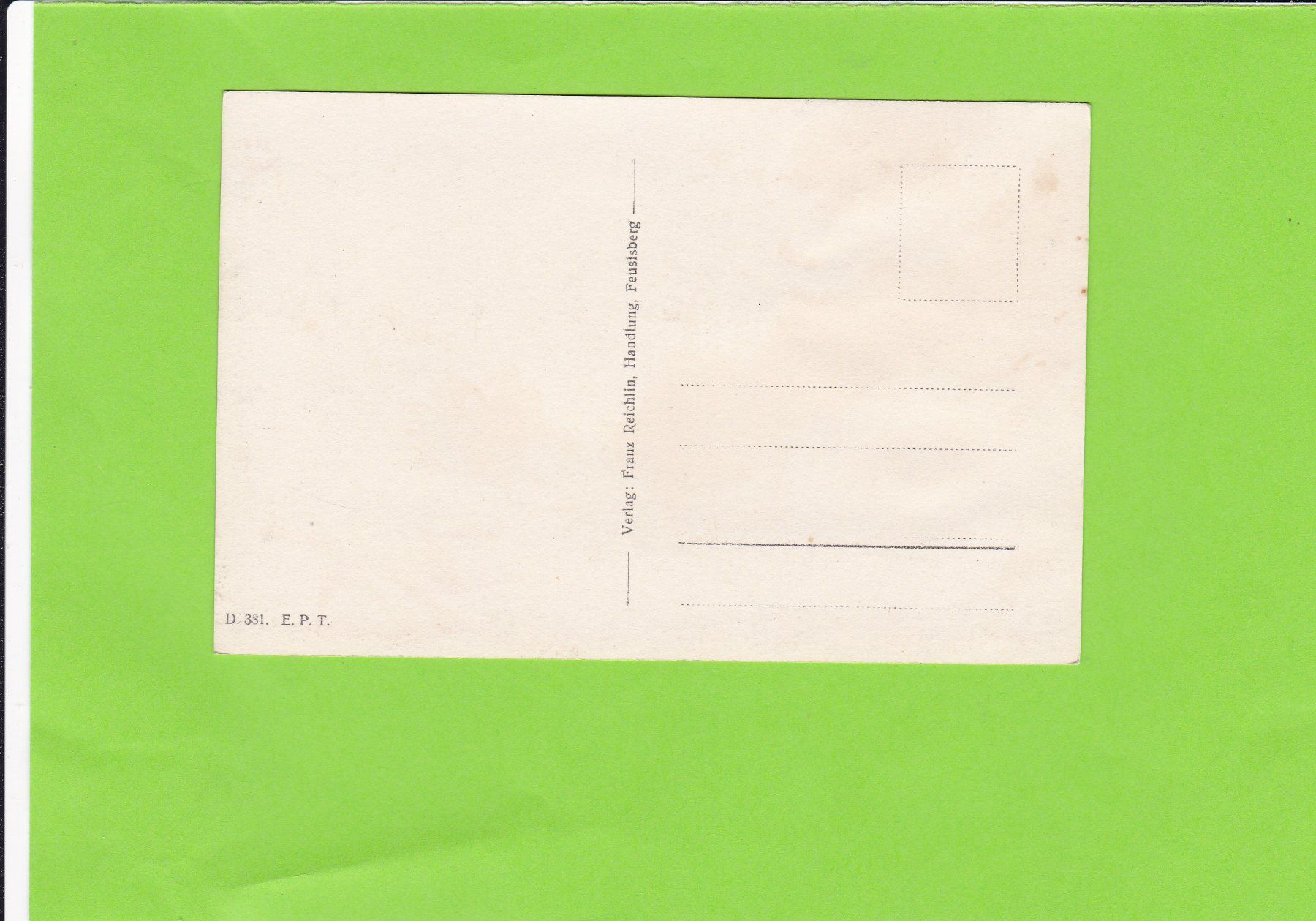 Cartoline postali: Feusisberg-Hotel und Pension "Schönfels" – Usato da St. Peterzell venduto da neckertal 1