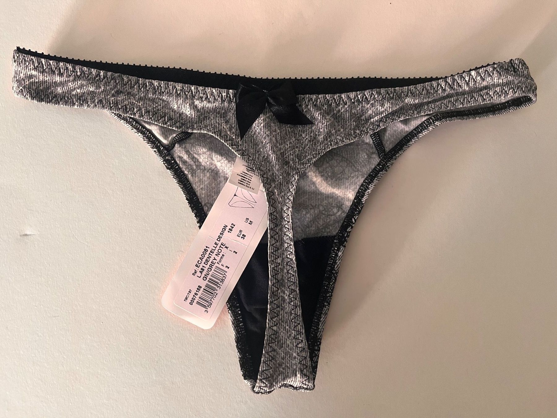 Sonstige Unterwäsche: ANTIGEL, String, Grösse 38, Farbe Grau – Neu und originalverpackt aus Rudolfstetten von gst_g7xl 2