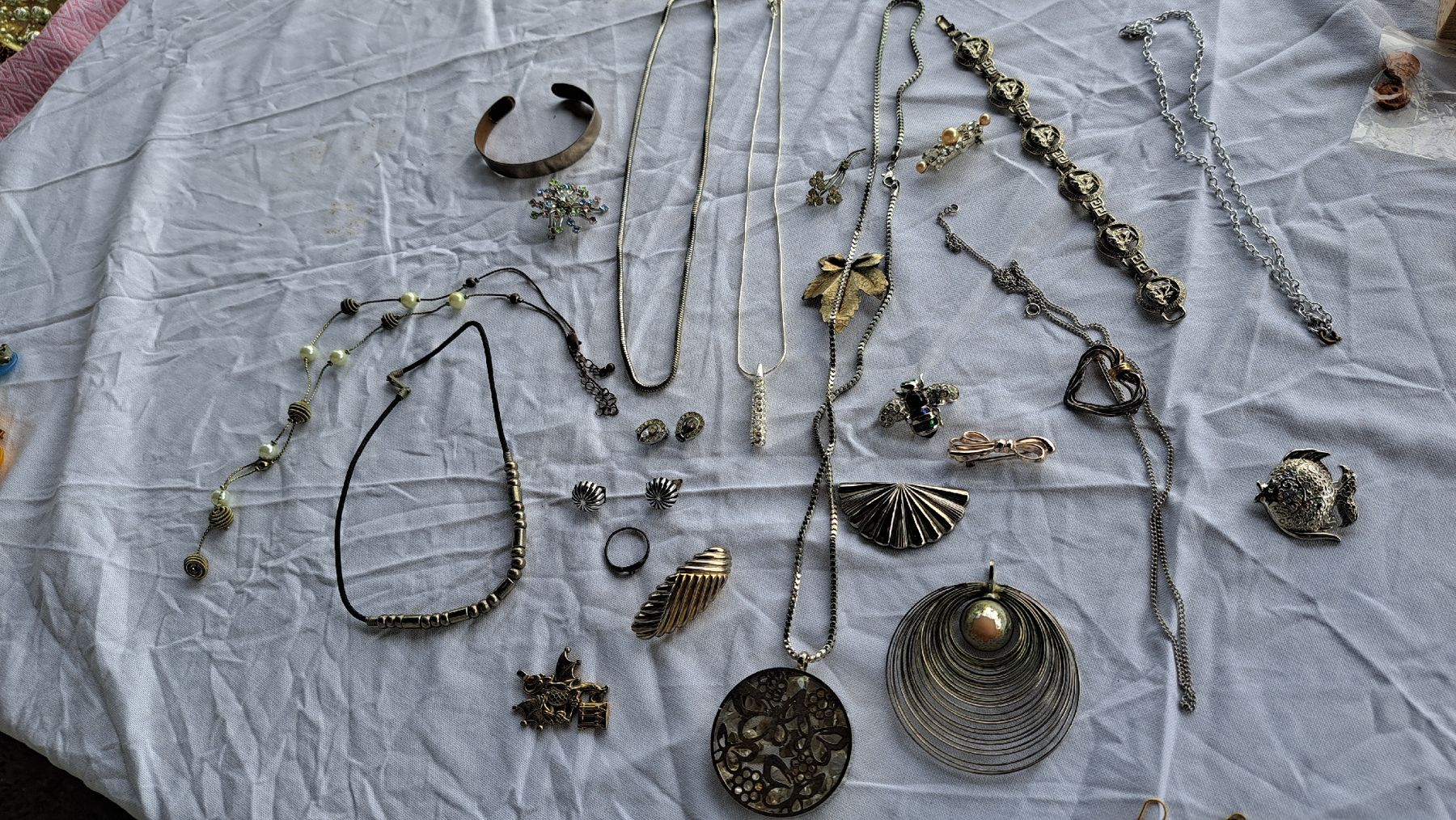Altri gioielli: Silber Vintage Mode Schmuck Konvolut – Usato da Kölliken venduto da Upcycling-by-Mc-TAM