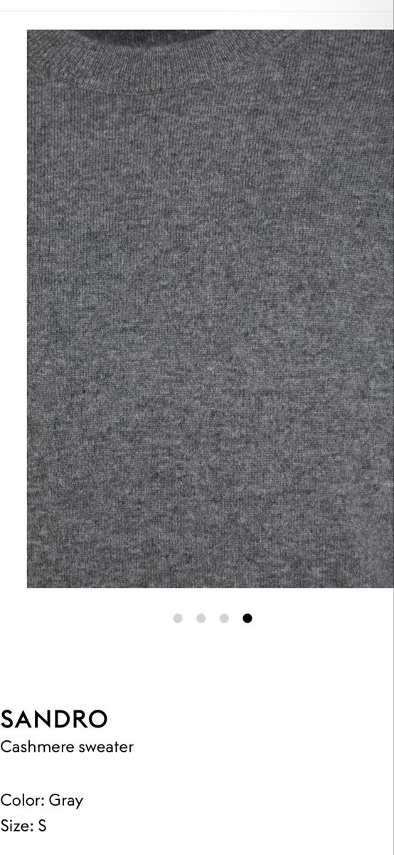 Sandro Pullover & Sweatshirts: Sandro Pullover aus 100% Cashmere – neu – Neu und originalverpackt aus Cham von Jeta.k 3