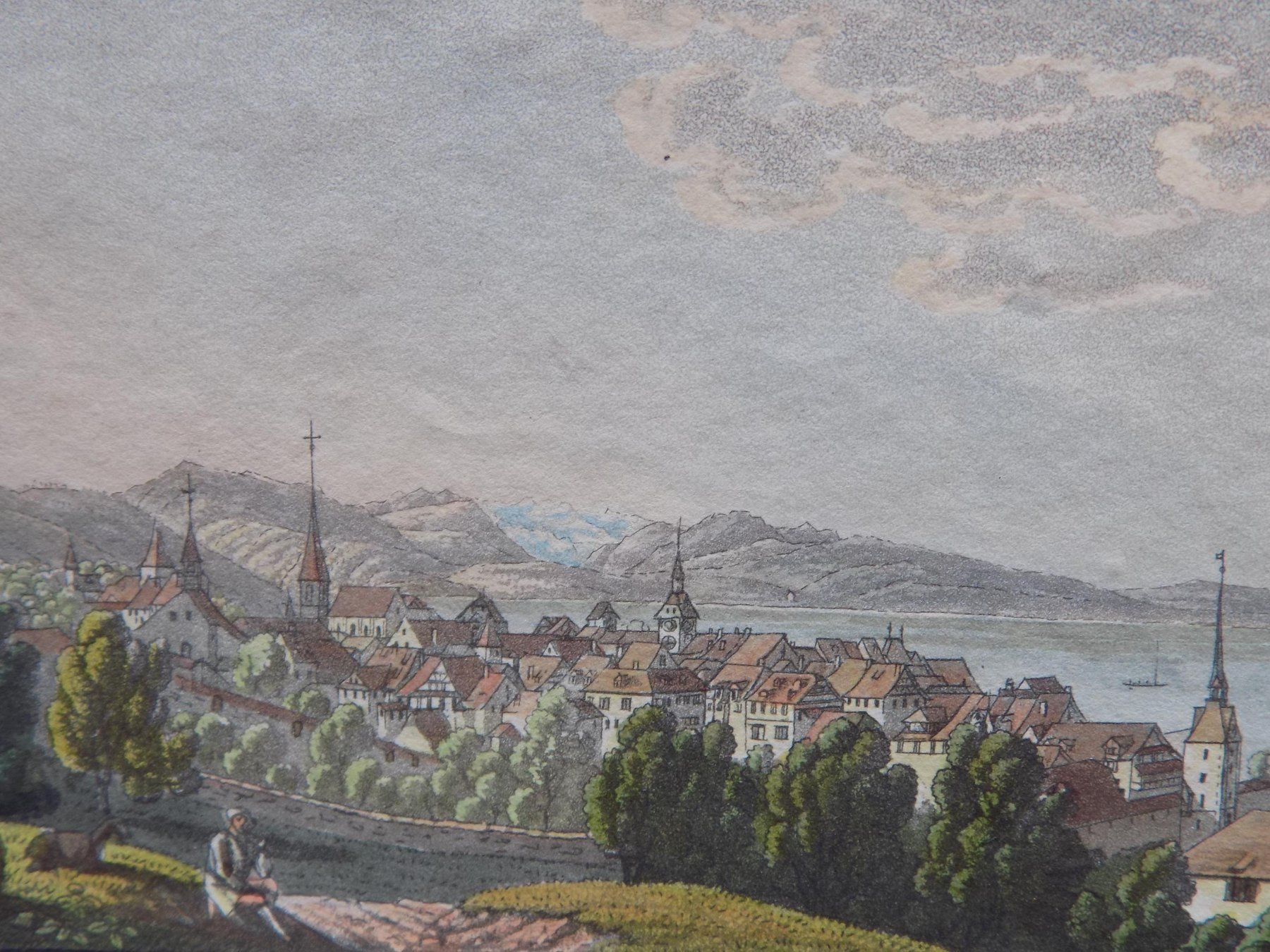 Gravures: Zug koloriert – D'occasion à Risch par Rischli15 1